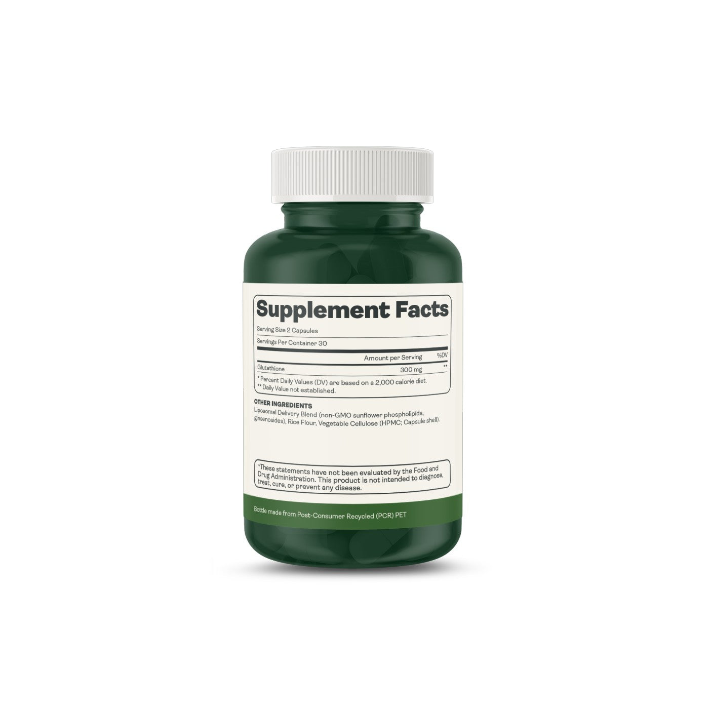 Liposomal Glutathione – 375mg, 60 Capsules