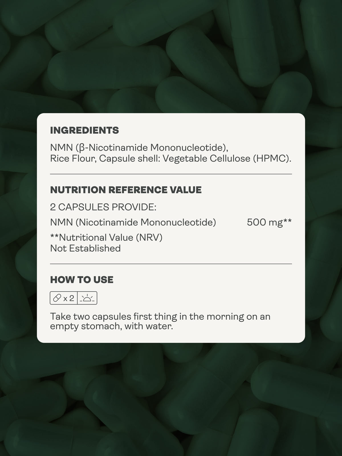 NMN Capsules - NAD+ Booster