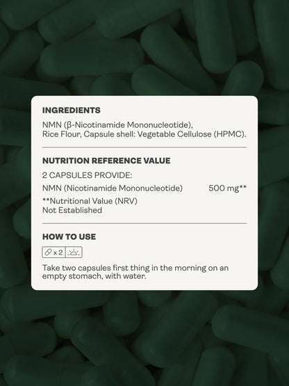 NMN Capsules - NAD+ Booster