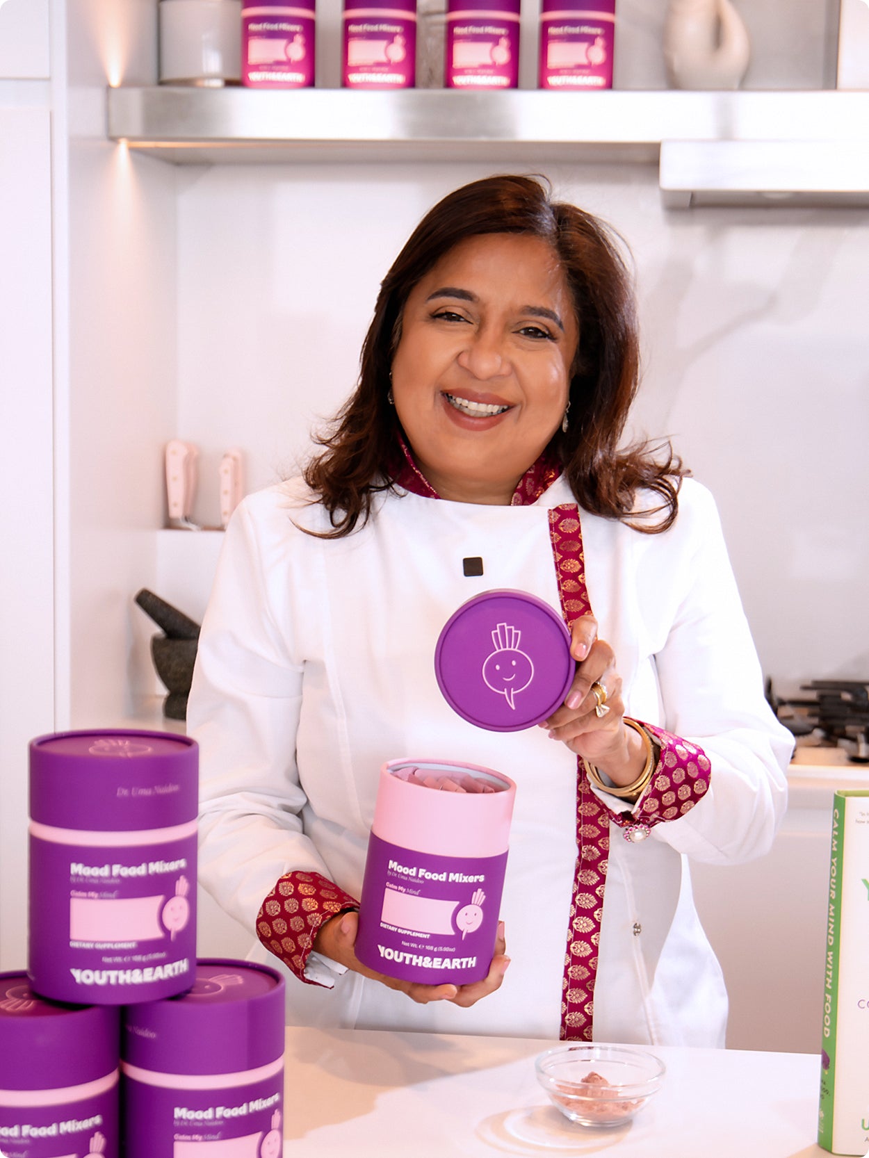 Mood Food Mixers by Dr. Uma Naidoo youthandearth 