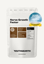 Nerve Growth Factor (Full Spectrum Lion's Mane Mushroom, Rhodiola, Ginseng, Bioperine) – 500mg x 60 Capsules Youth & Earth 
