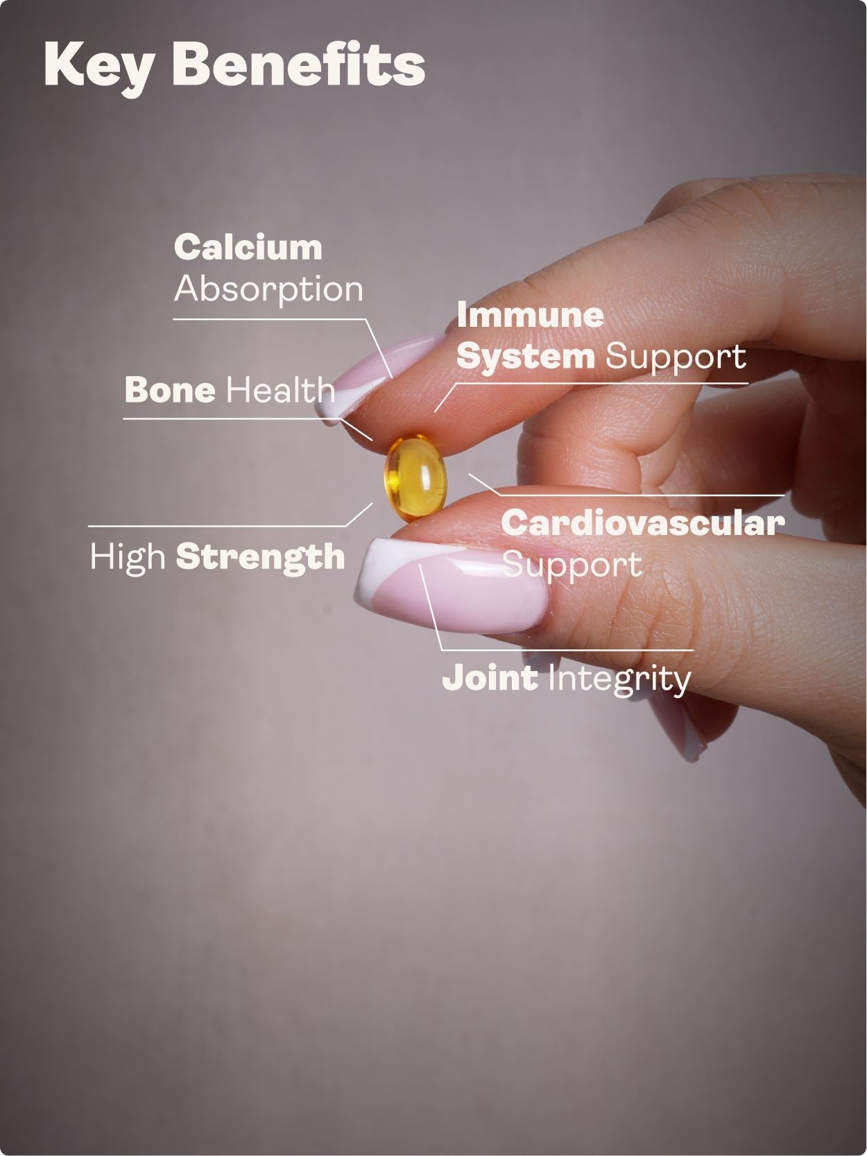 Vitamin D3 4000UI + K2 200mcg x 90 Softgels (3 months supply) Youth & Earth 